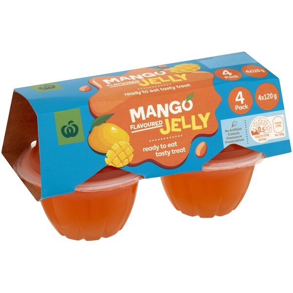 Woolworths Mango Jelly 4 pack