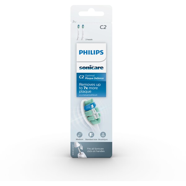 Philips Plaque Control Brush Heads 2 pack