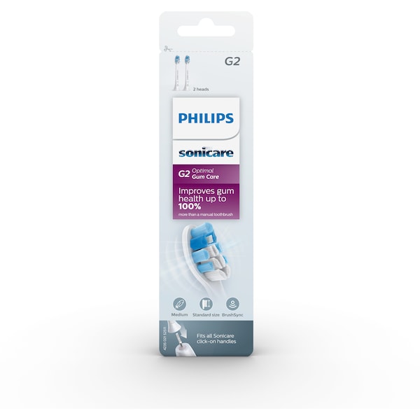 Philips Gum Health Brush Heads 2 pack