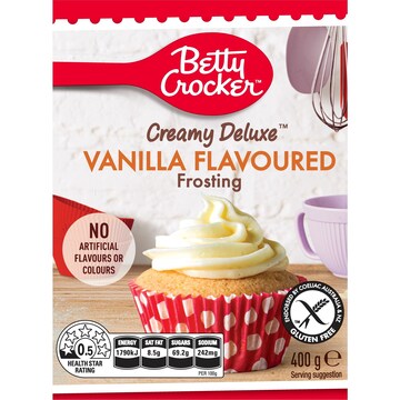 Betty Crocker Vanilla Gluten Free Frosting  400g