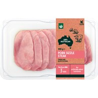 Woolworths Pork Sizzle Steak
