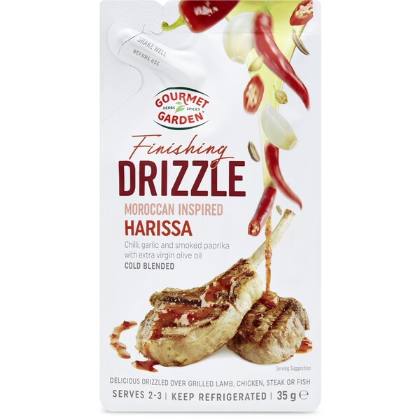 Gourmet Garden Herb Finishing Drizzle Harissa 35g
