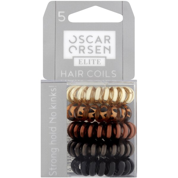 Oscar Orsen Hair Coils Metallic 5 pack