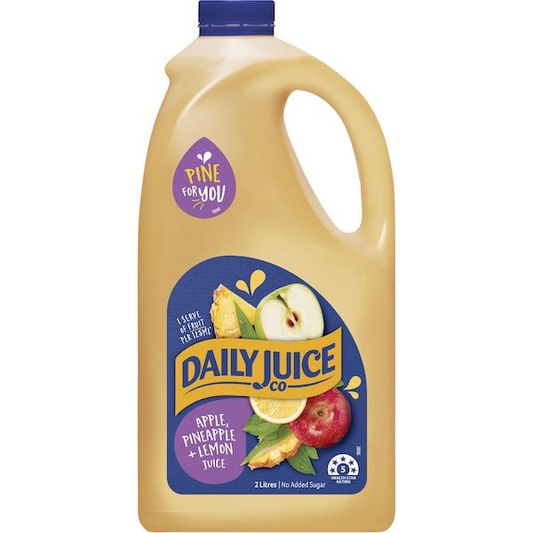 Daily Juice Co Apple Pineapple & Lemon 2L