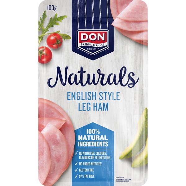 Don All Natural Ham English 100g