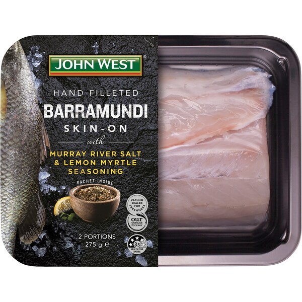 John West Barramundi Salt & Lemon Myrtle Seasoning 275g