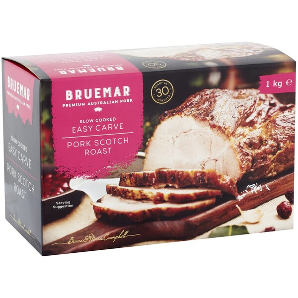 Bruemar Slow Cooked Easy Carve Pork Roast 1kg