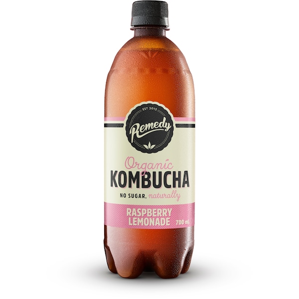 Remedy Kombucha Raspberry Lemonade 700ml