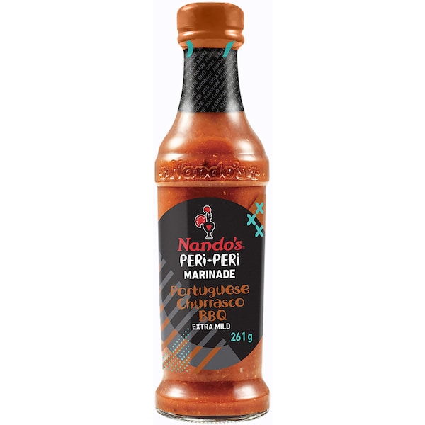 Nando's Peri Peri Marinade Portuguese Churrasco BBQ Extra Mild 261g