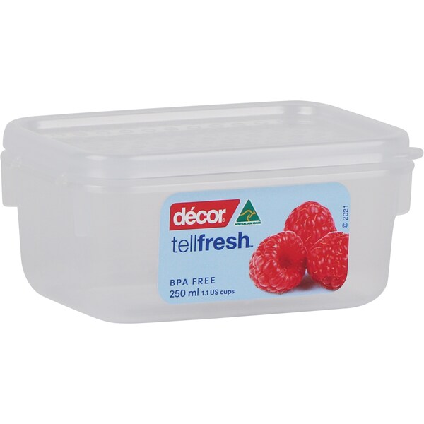 Decor Tellfresh Storer Oblong 250ml