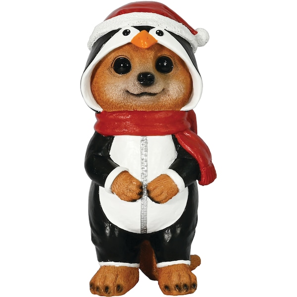 Mirabella Christmas Meerkat Penguin each