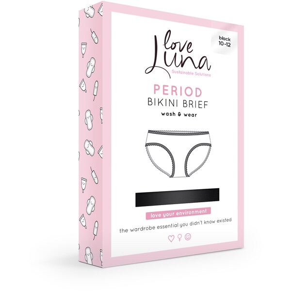 Love Luna Bikini Period Brief 10--12 each