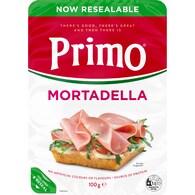Primo Mortadella Sliced