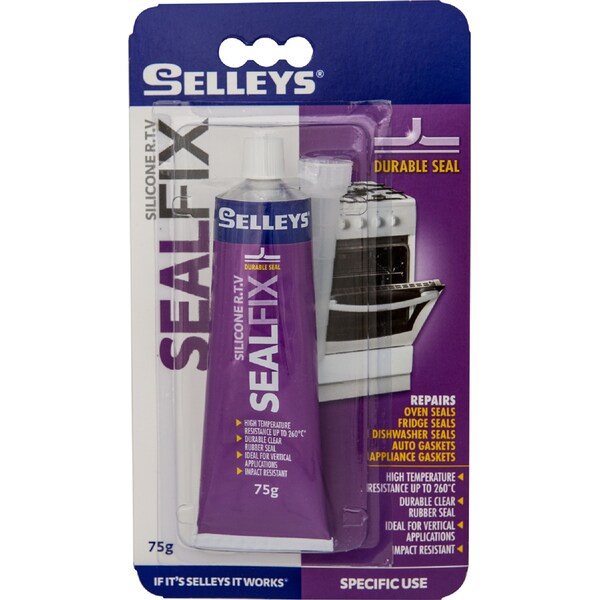 Selleys Seal Fix Silicone R.T.V 75G