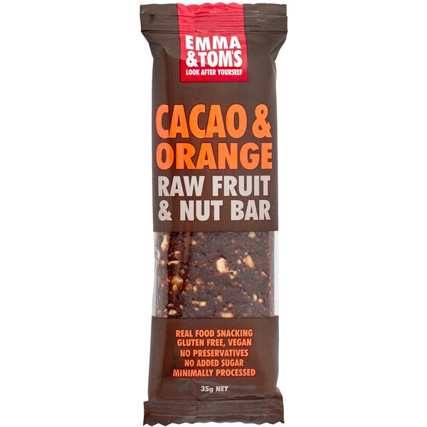 Emma & Tom's Cacao & Orange Life Bar 35g