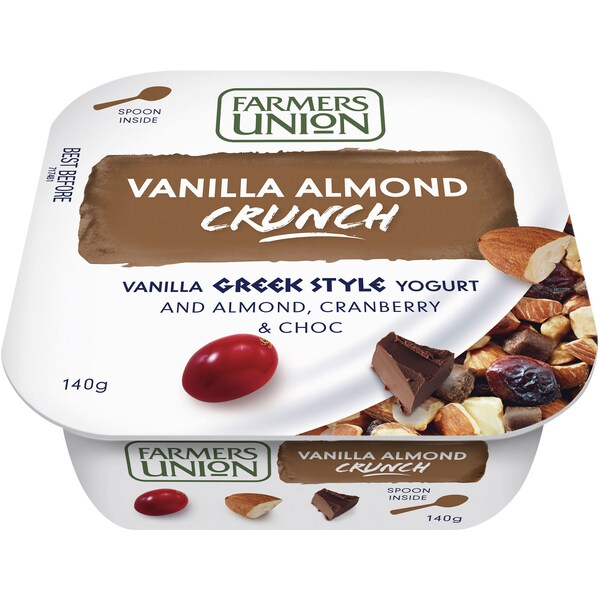 Farmers Union Vanilla Almond Crunch 140g