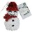 Christmas Tinsel Decoration Snowman each