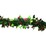 Christmas Tinsel Green Holly 4m each