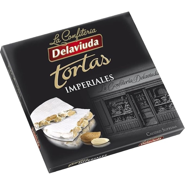 Delaviuda Crunchy Almond Turron Round 200g