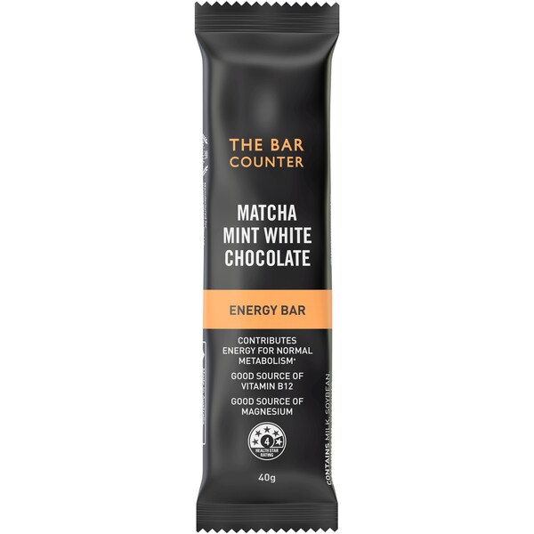 The Bar Counter White Chocolate Mint Matcha 40g