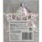 Christmas Fairytale Window Snow Star Pink 2 pack