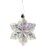 Christmas Fairytale Window Snow Star White 2 pack