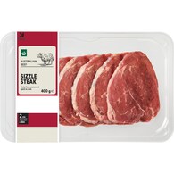 Woolworths Beef Sizzle Steak