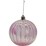 Christmas Fairytale Baubles Pink 2 pack