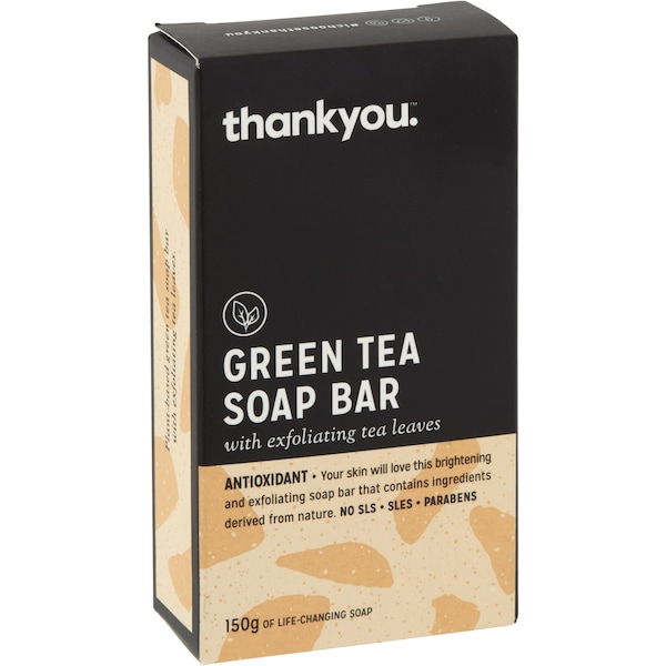 Thankyou. Antioxidant Green Tea Soap Bar 150G