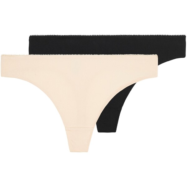 Heidi Klum Model Thong Size s/m 2 Pack