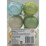 Christmas Woodland Baubles Green Blue 12 pack