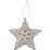Christmas Woodland Decoration Star 2 pack