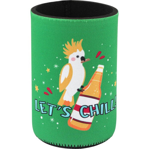 Christmas Stubby Holder Bird each