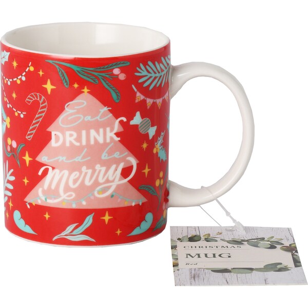 Christmas Mug Red each