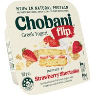 Chobani Flip Greek Yogurt Strawberry Shortcake