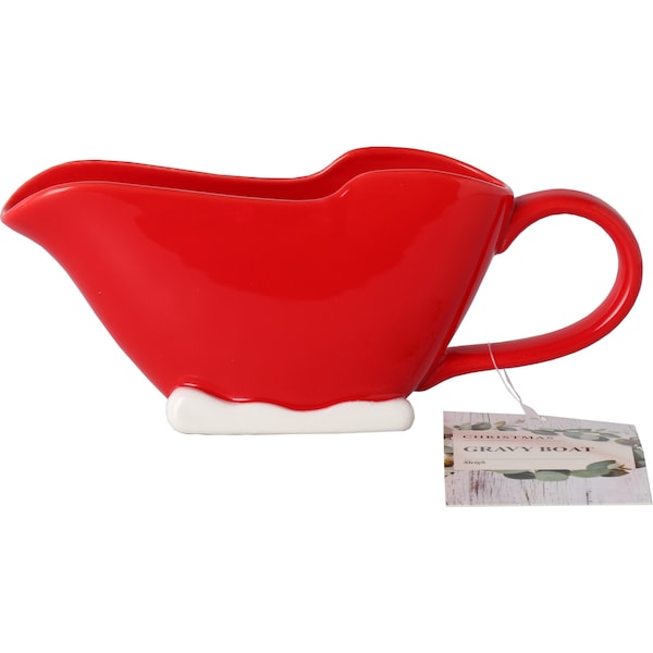Christmas Gravy Boat Sleigh each