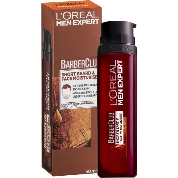 L'Oreal Barberclub Short Beard & Moisturiser 50ml