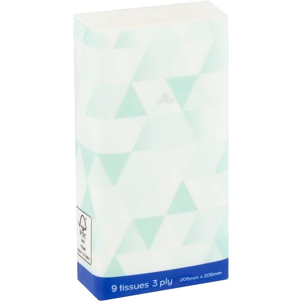 Azure Facial Tissue Hypo Allergenic Each