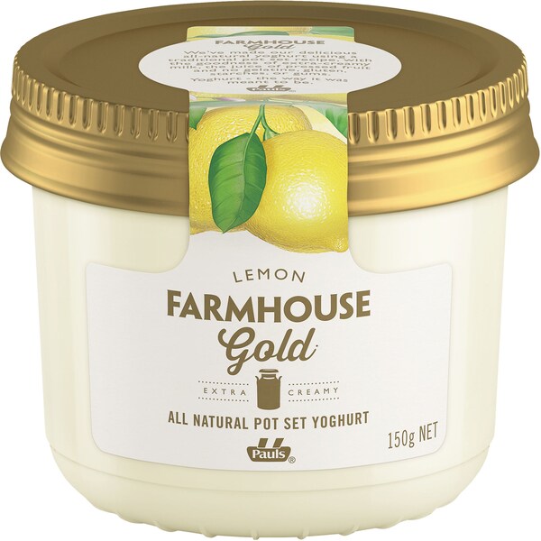 Farmhouse Gold Lemon Yoghurt 150g
