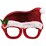 Christmas Novelty Glasses Santa each