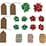 Christmas Wrapping Kit 17 Pieces Traditional each