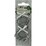 Christmas Present Toppers Wreath Silver 2 pack