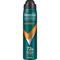 Rexona Men Advanced 72hr Deodorant Aerosol Workout