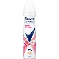 Rexona Women Advanced 72hr Deodorant Aerosol Bright Bouquet