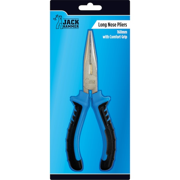 Jack Hammer Long Nose Pliers 160mm Each