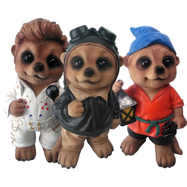 Gardman Polyrsin Meerkat Assorted Each