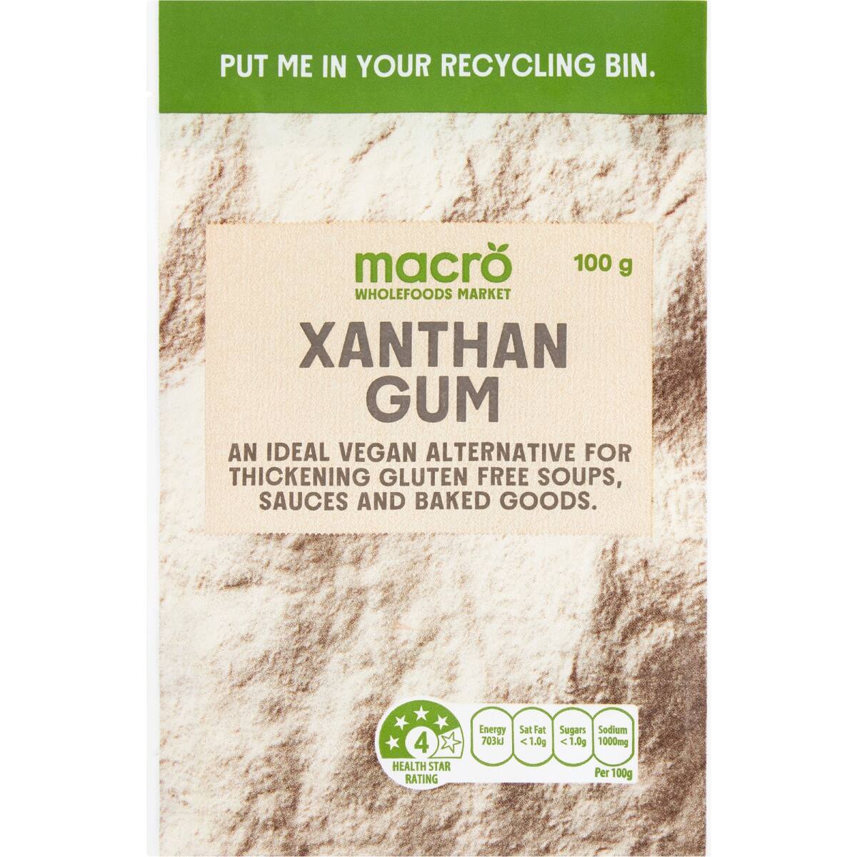 Macro Xanthan Gum 100g bunch