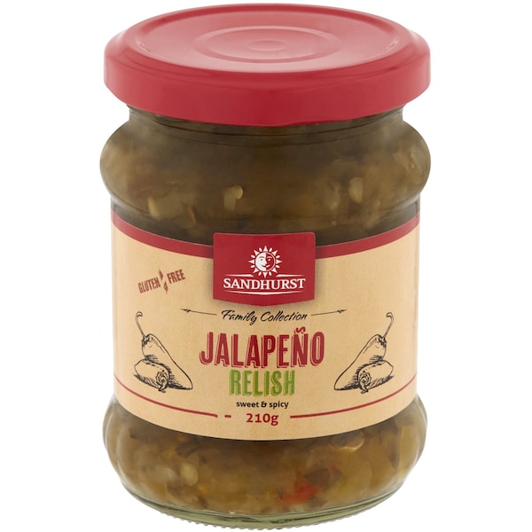 Sandhurst Jalapeno Relish 210g