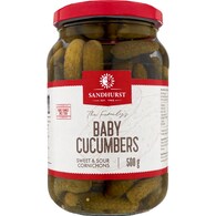 Sandhurst Baby Cucumbers