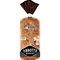 Abbott's Bakery Country Grains Sandwich Slice Bread Loaf